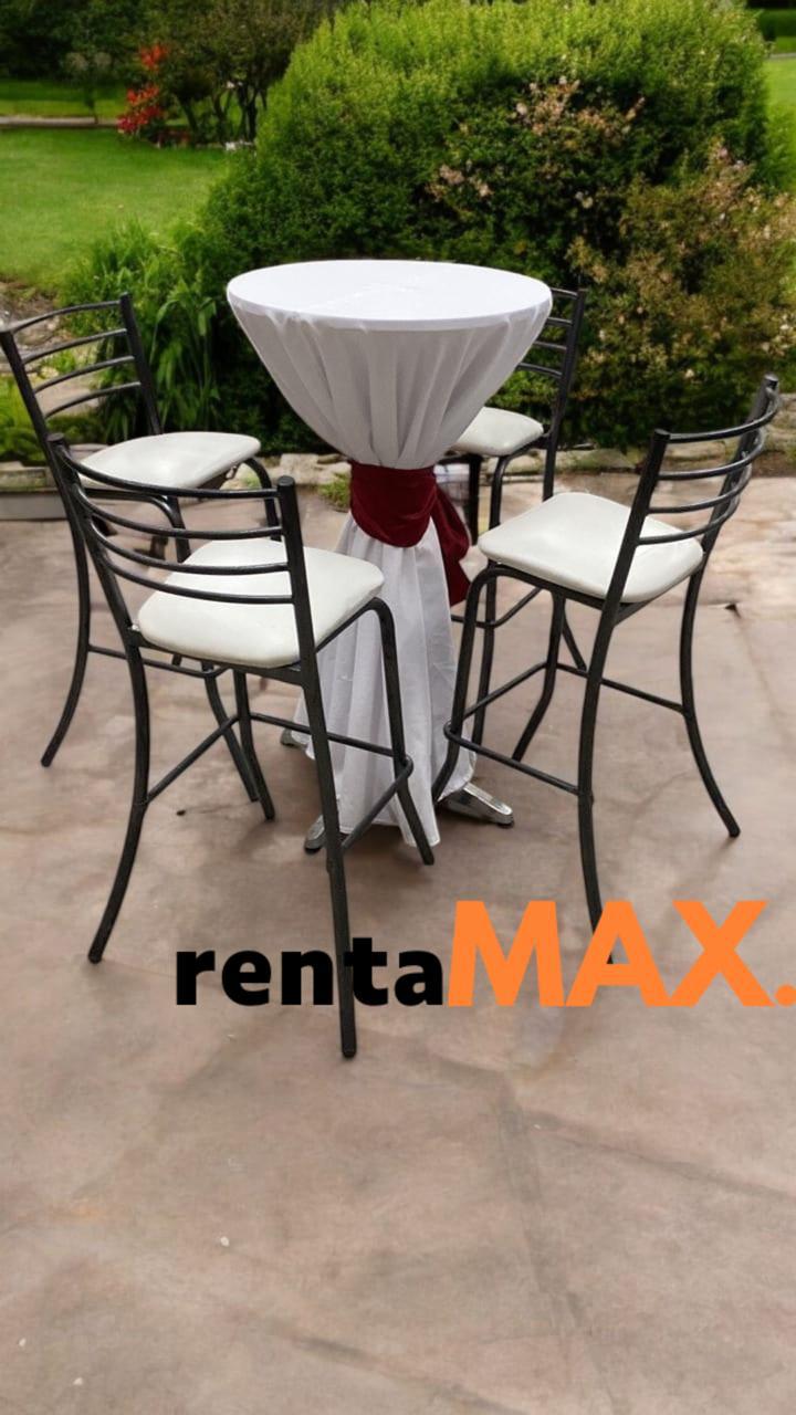 Bar - Mesa Periquera con 4/bancos - Imagen 4
